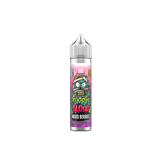 Zombie Blood 50ml Shortfill 0mg (50VG/50PG) - Flavour: Mixed Berries