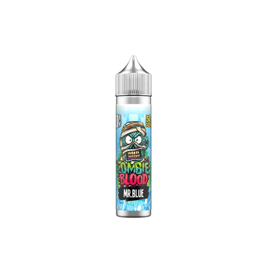 Zombie Blood 50ml Shortfill 0mg (50VG/50PG) - Flavour: Mr Blue