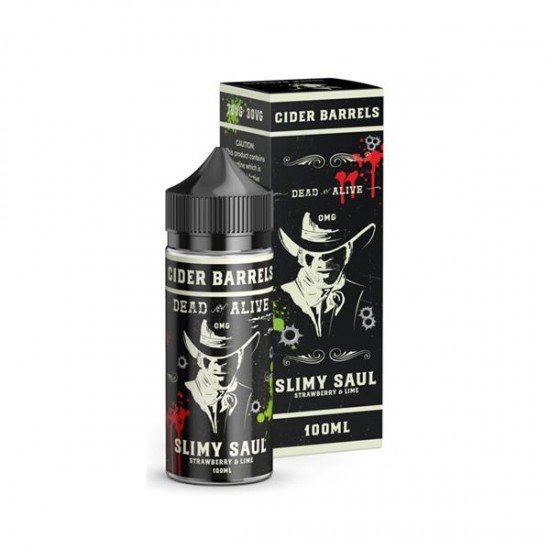 Cider Barrels 0mg 100ml Shortfill (70VG/30PG) - Flavour: Slimy Saul