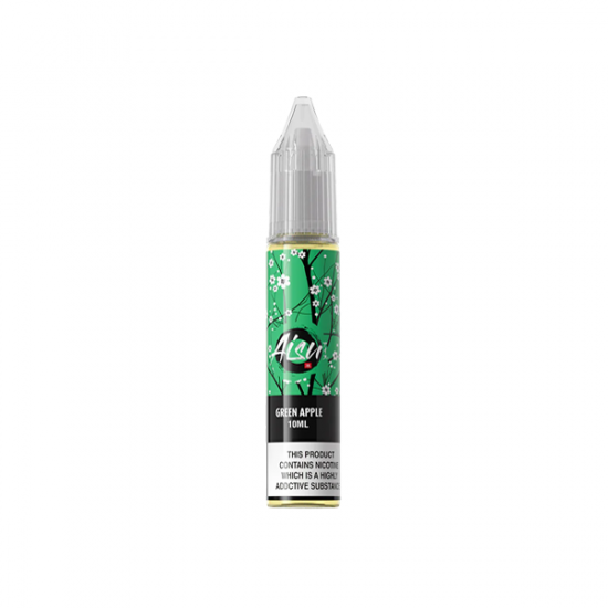 10mg Aisu By Zap! Juice 10ml Nic Salts (50VG/50PG) - Flavour: Green Apple