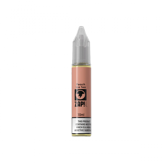 Zap! Juice 3mg 10ml E-liquid (70VG/30PG) - Flavour: Peach Ice Tea