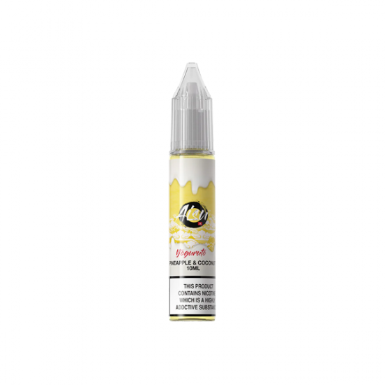 10mg Aisu Yoguruto By Zap! Juice 10ml Nic Salts (50VG/50PG) - Flavour: Pineapple & Coconut