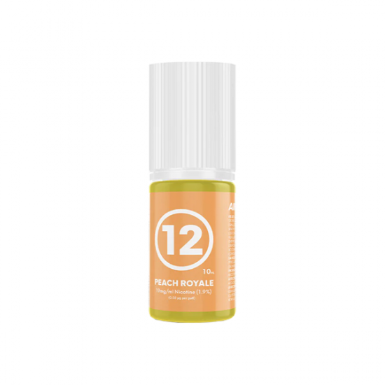 19mg 313 E-Liquid By Airscream 10ml E-liquid (60VG/40PG) - Flavour: Peach Royale