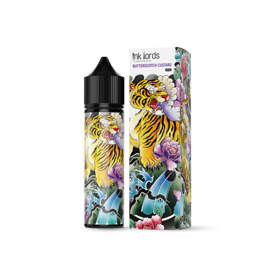 Ink Lords By Airscream 50ml Shortfill 0mg (70VG/30PG) - Flavour: Butterscotch Custard