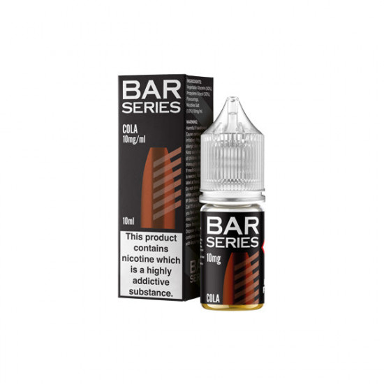 10mg Bar Series 10ml Nic Salts (50VG/50PG) - Flavour: Cola