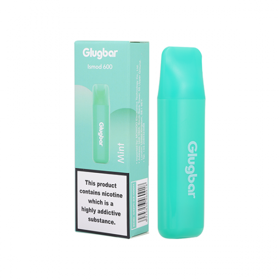 20mg Glugbar Ismod600 Disposable Vape Device 600 Puffs - Flavour: Mint