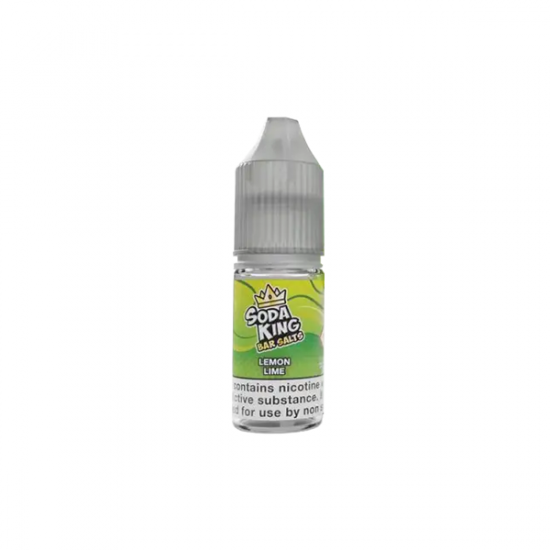 Soda King Bar SALTS 5mg Nic Salts 10ml - (50VG/50PG) - Flavour: Lemon Lime