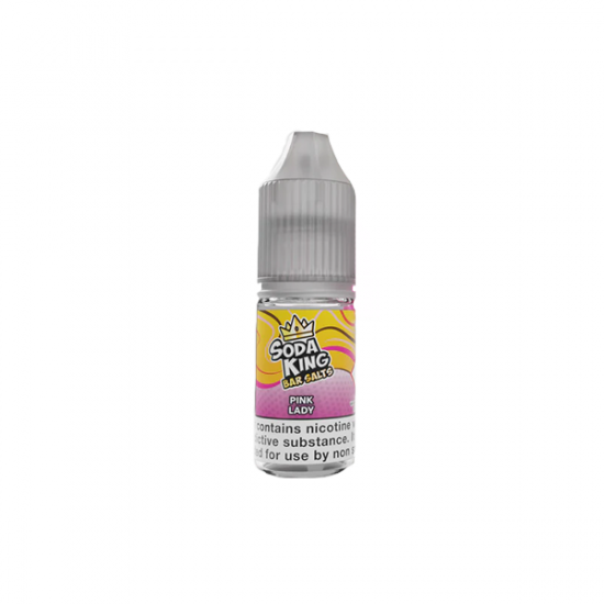 Soda King Bar SALTS 5mg Nic Salts 10ml - (50VG/50PG) - Flavour: Pink Lady