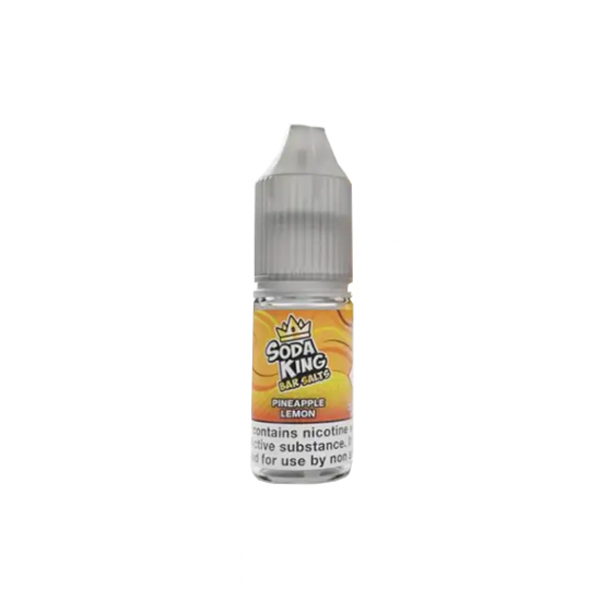 Soda King Bar SALTS 5mg Nic Salts 10ml - (50VG/50PG) - Flavour: Pineapple Lemon