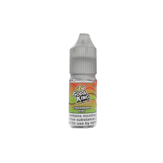 Soda King Bar SALTS 5mg Nic Salts 10ml - (50VG/50PG) - Flavour: Strawberry Kiwi