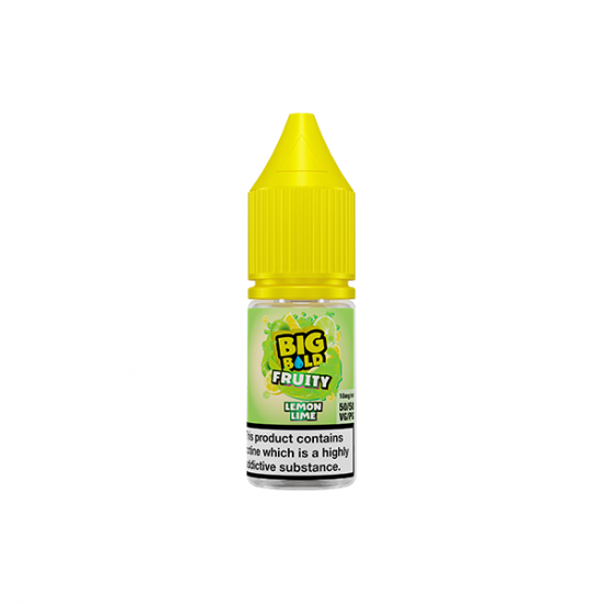 10mg Big Bold Nic Salt 10ml (50VG/50PG) - Flavour: Lemon & Lime