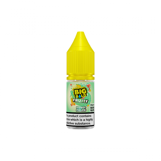 20mg Big Bold Nic Salt 10ml (50VG/50PG) - Flavour: Honey Melon