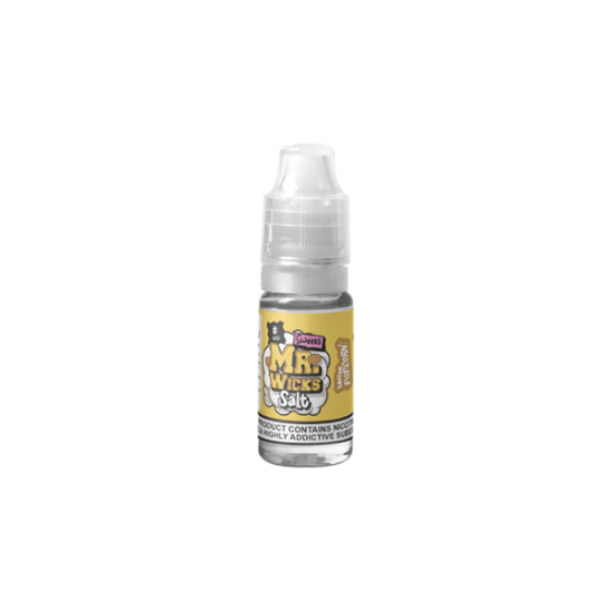 20mg Mr Wicks Nic Salts 10ml (50VG/50PG) - Flavour: Toffee Popcorn