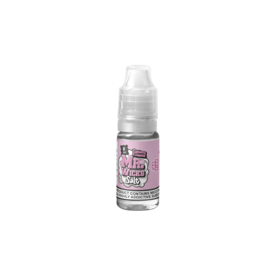 20mg Mr Wicks Nic Salts 10ml (50VG/50PG) - Flavour: Mr Pink