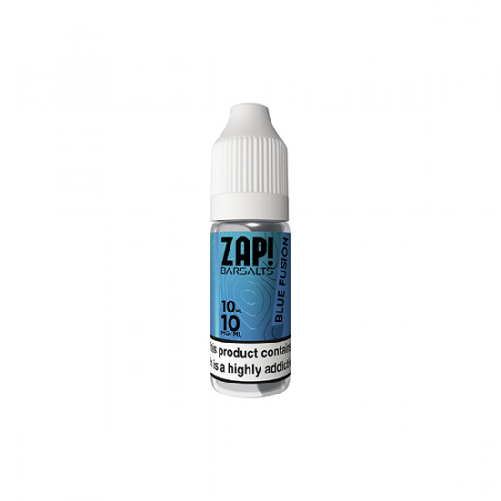 10mg ZAP! Bar Salts Nic Salt 10ml (50VG/50PG) - Flavour: Blue Fusion