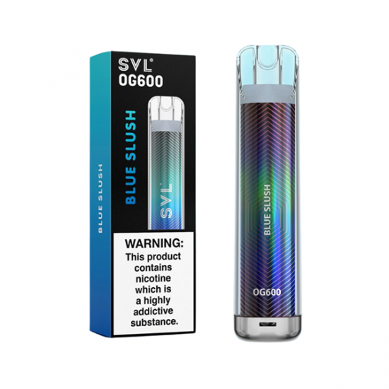 20mg SVL OG600 Disposable Vape 600 Puffs - Flavour: Blush Slush