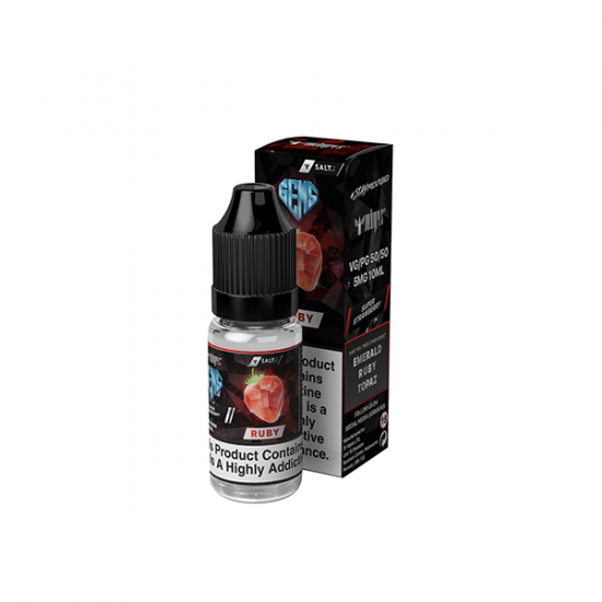 5mg Dr Vapes Gems 10ml Nic Salt (50VG/50PG) - Flavour: Ruby