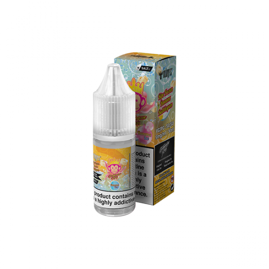 5mg Dr Vapes Bubblegum Kings 10ml Nic Salt (50VG/50PG) - Flavour: Bubblegum Banana Ice