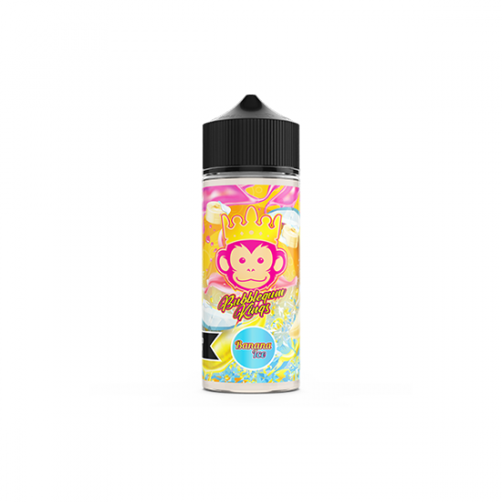 0mg Dr Vapes Bubblegum Kings 100ml Shortfill (78VG/22PG) - Flavour: Bubblegum Banana Ice