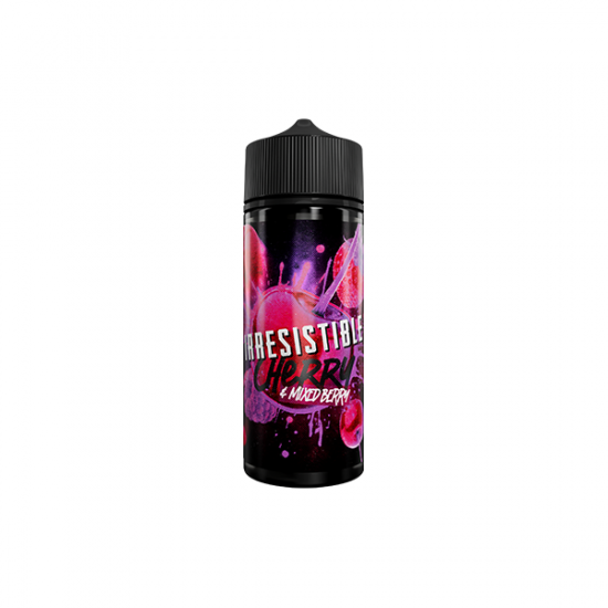 0mg Irresistible 100ml Shortfill (70VG/30PG) - Flavour: Cherry & Mixed Berry