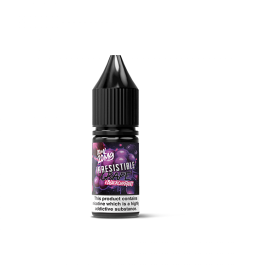 5mg Irresistible 10ml Nic Salt (50VG/50PG) - Flavour: Grape & Blackcurrant