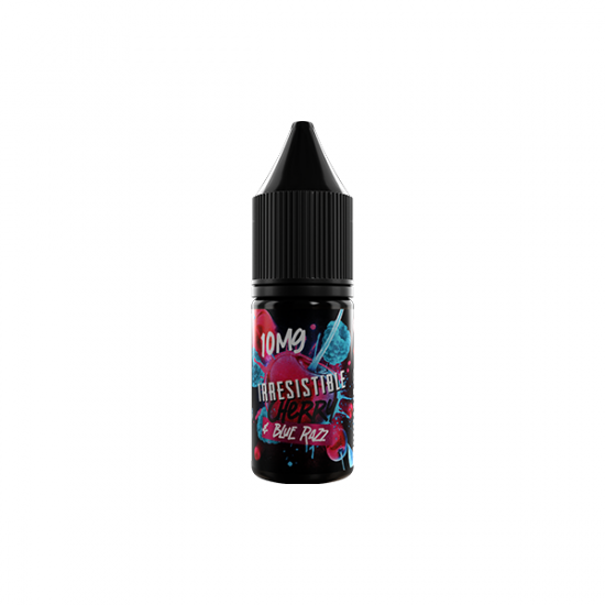 10mg Irresistible 10ml Nic Salt (50VG/50PG) - Flavour: Cherry & Blue Razz