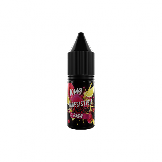 10mg Irresistible 10ml Nic Salt (50VG/50PG) - Flavour: Cherry & Lemon