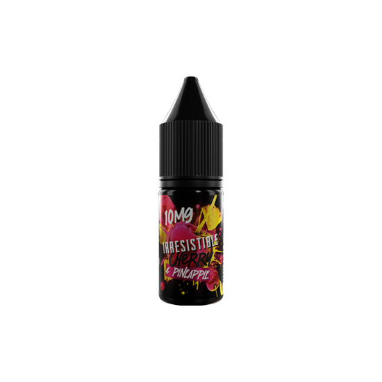 10mg Irresistible 10ml Nic Salt (50VG/50PG) - Flavour: Cherry & Pineapple