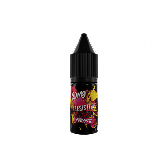 20mg Irresistible 10ml Nic Salt (50VG/50PG) - Flavour: Cherry & Pineapple