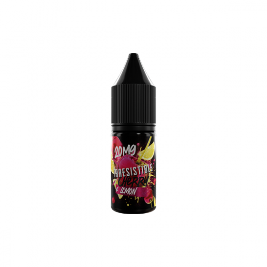 20mg Irresistible 10ml Nic Salt (50VG/50PG) - Flavour: Cherry & Lemon