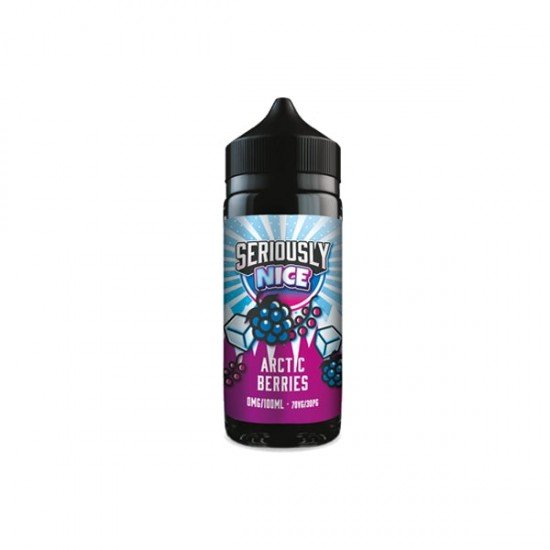 Doozy Vape Co Seriously Nice 100ml Shortfill 0mg (70VG/30PG) - Flavour: Arctic Berries