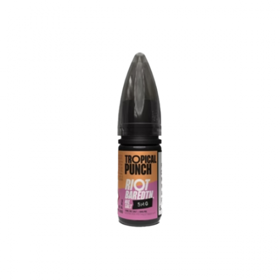 10mg Riot Squad BAR EDTN 10ml Nic Salts (50VG/50PG) - Flavour: Tropical Punch