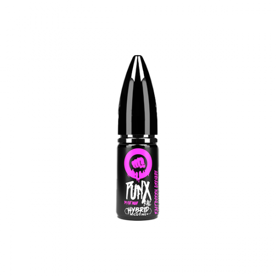 10mg Riot Squad Punx 10ml Nic Salt (50VG/50PG) - Flavour: Raspberry Grenade