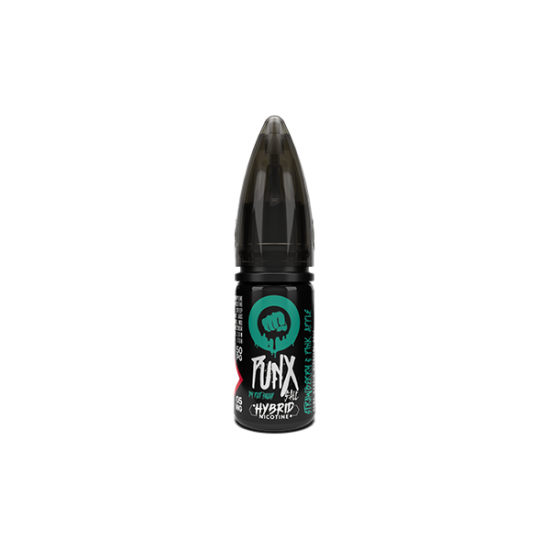 10mg Riot Squad Punx 10ml Nic Salt (50VG/50PG) - Flavour: Strawberry & Pink Apple