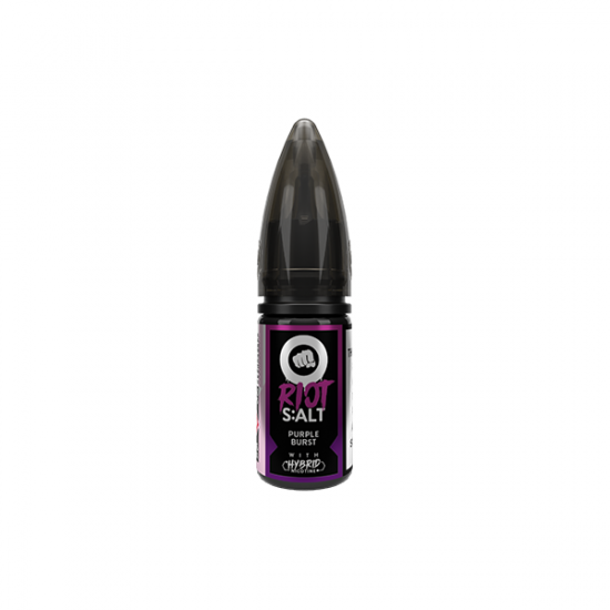 10mg Riot Squad Original Nic Salts 10ml (50VG/50PG) - Flavour: Purple Burst