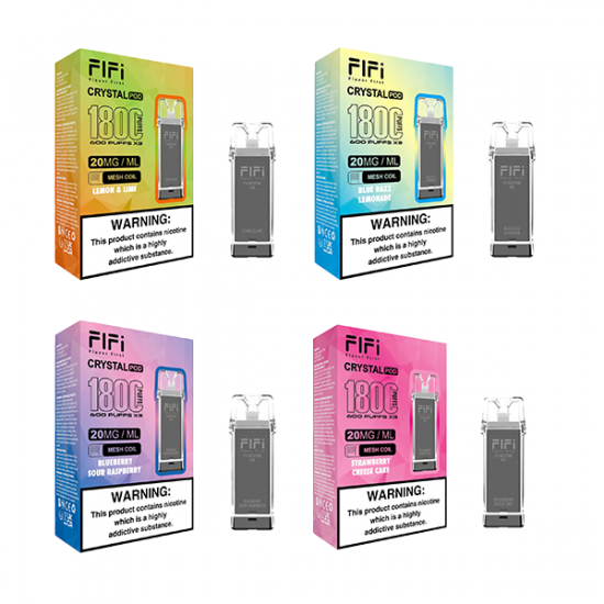 FLFI Crystal Replacement Pods 1800 Puffs 2ml - Flavour: Watermelon Ice