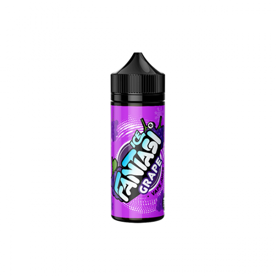 0mg Fantasi Ice 100ml Shortfill E-Liquid (70VG/30PG) - Flavour: Grape Ice