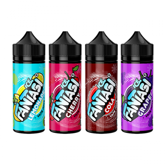 0mg Fantasi Ice 100ml Shortfill (50VG/50PG) - Flavour: Watermelon Ice