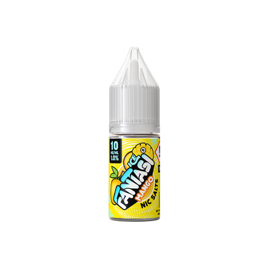 10mg Fantasi Ice Series Nic Salt 10ml (50VG/50PG) - Flavour: Mango Ice