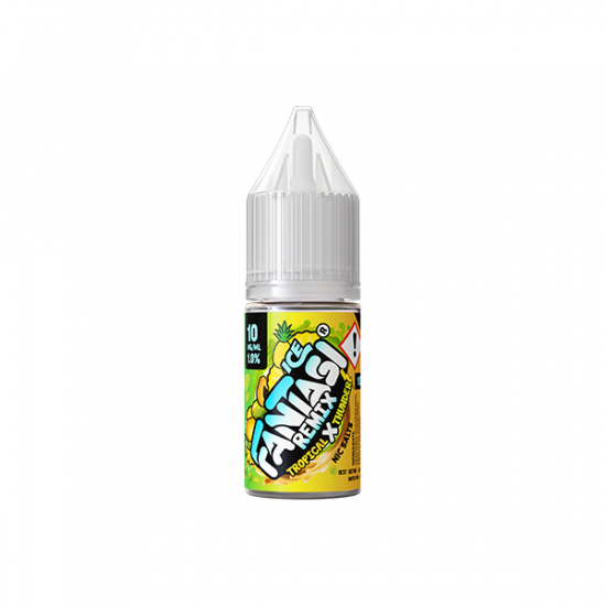 10mg Fantasi Nic Salt Remix Series 10ml (50VG/50PG) - Flavour: Tropical x Thunder