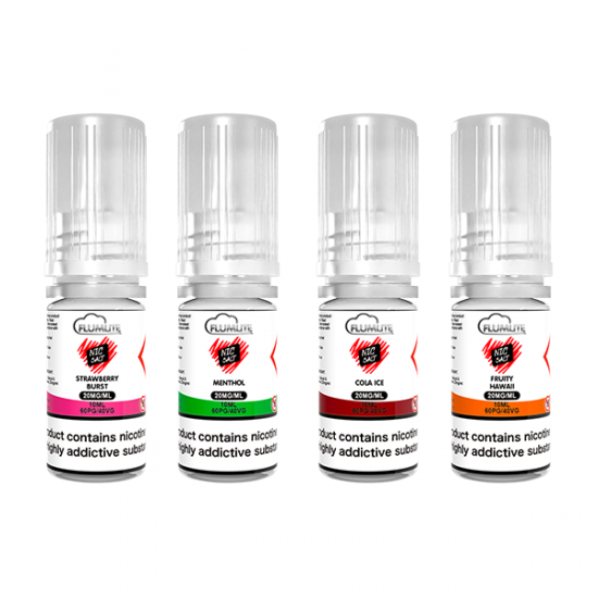 20mg Flumlite Nic Salt (50VG/50PG) - Flavour: Strawberry Burst