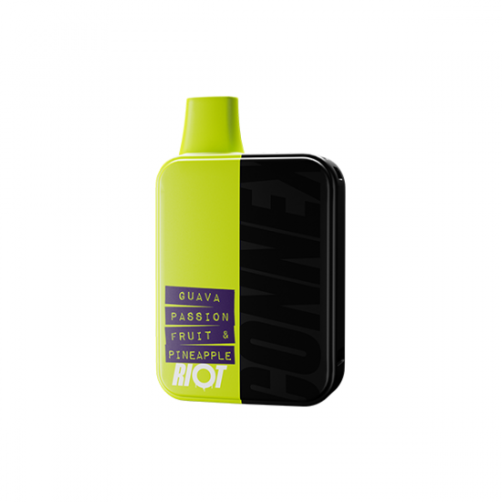 20mg Riot Connex Vape Device 1200 puffs - Flavour: Guava Passionfruit Pineapple