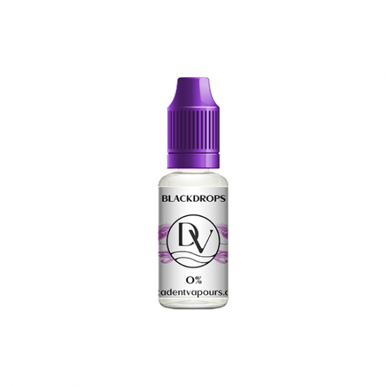 3mg DV Originals Pre Mix 10ml Nicotine E-Liquid (50VG/50PG) - Flavour: Blackdrops