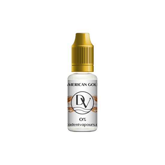 3mg DV Originals Pre Mix 10ml Nicotine E-Liquid (50VG/50PG) - Flavour: American Gold