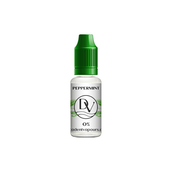 18mg DV Originals Pre Mix 10ml Nicotine E-Liquid (50VG/50PG) - Flavour: Peppermint