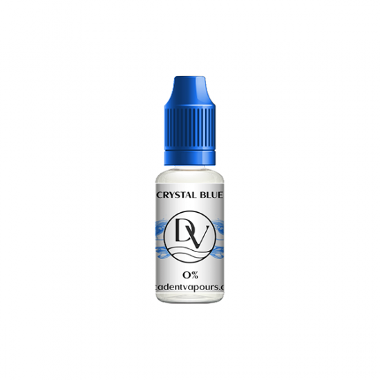 12mg DV Originals Pre Mix 10ml Nicotine E-Liquid (50VG/50PG) - Flavour: Crystal Blue