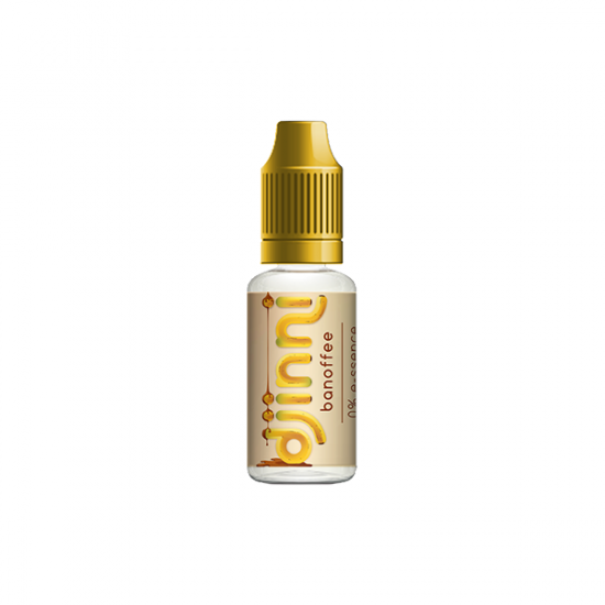 3mg Djinni Pre Mix 10ml Nicotine E-Liquid (60VG/40PG) - Flavour: Banoffee