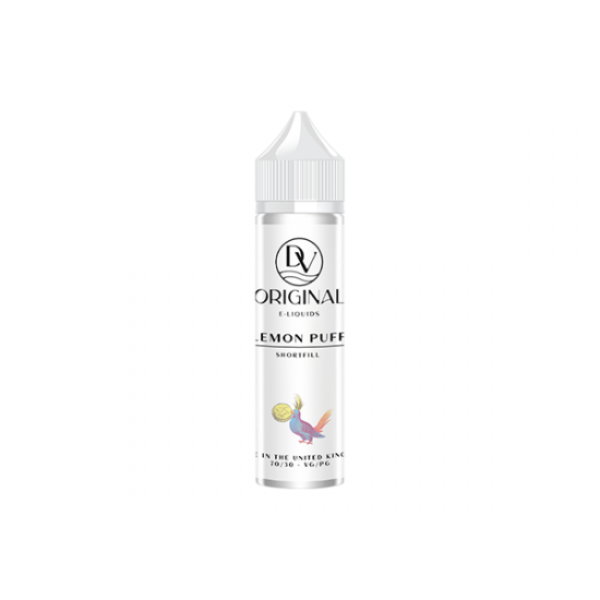 0mg DV Originals 120ml Longfill (70VG/30PG) - Flavour: Lemon Puff