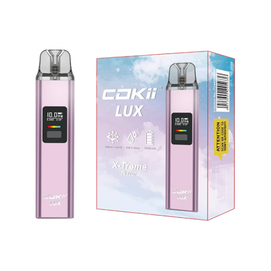 COKII LUX Refillable Pod Kit - Color: Pink