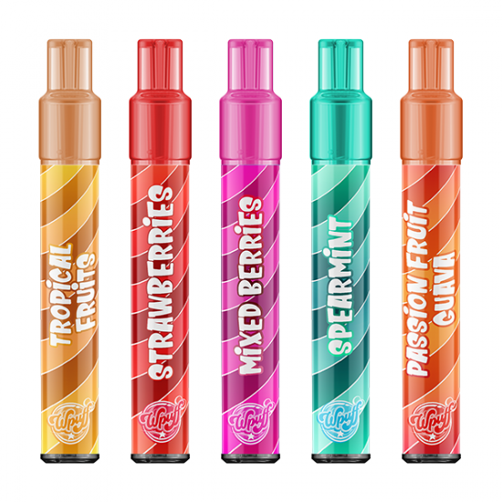 20mg Liquideo Wpuff 2.0 Disposable Vape 800 Puffs - Flavour: Tropical Fruits